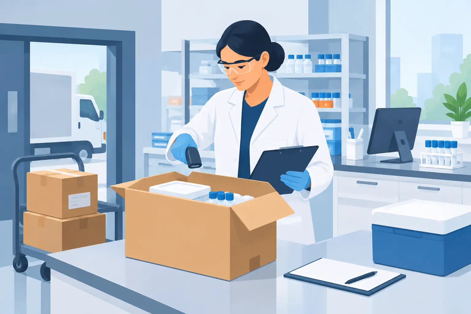 A Guide to Research Material Receiving at Your Lab